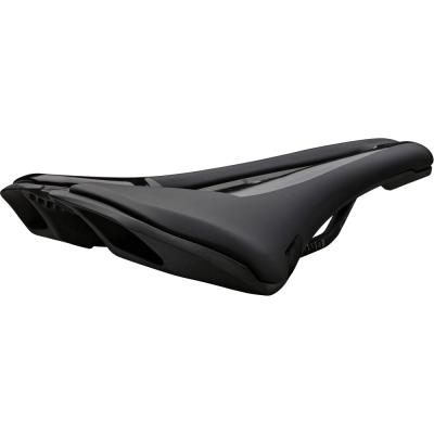 PRO Fahrradsattel Stealth Curved Performance 142 mm Schwarz Edelstahl Gestell Produktbild 1