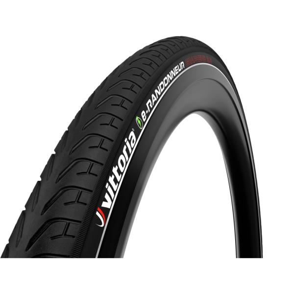 Vittoria e-Randonneur 42-622 rigid Full Black refl G2.0
