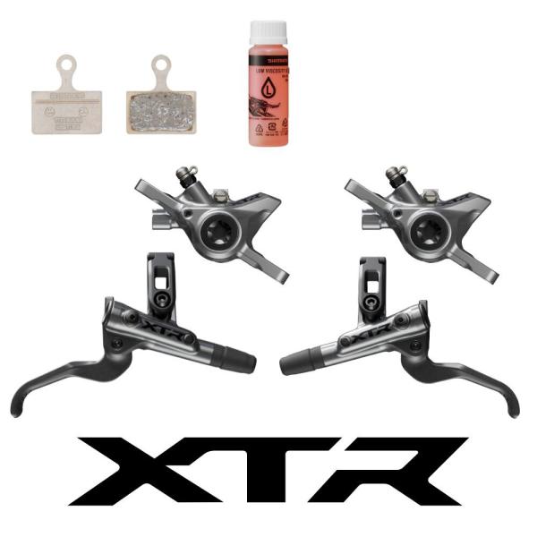 SHIMANO Scheibenbremsen-Upgrade-Kit SHIMANO XTR BL-M9200+BR-M9200
