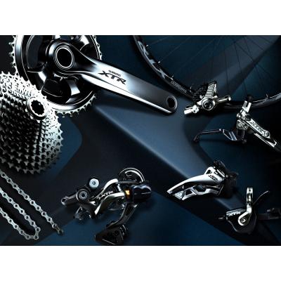 SHIMANO Kurbelgarnitur XTR FC-M9000-2 11-fach 175 mm 36-26 Z&auml;hne Produktbild 1