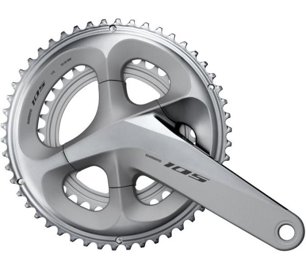 SHIMANO Kurbelgarnitur 105 FC-R7000 11-fach 170 mm 53-39 Z&auml;hne