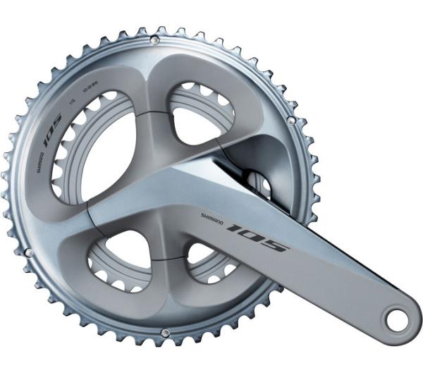 SHIMANO Kurbelgarnitur 105 FC-R7000 11-fach 172,5 mm 50-34 Z&auml;hne