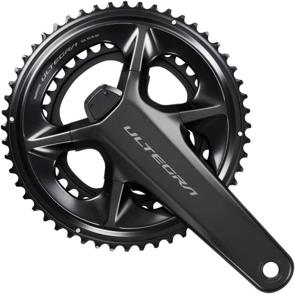 SHIMANO Kurbelgarnitur ULTEGRA FC-R8100 2x12-fach 172,5 mm 52-36Z mit Powermeter D