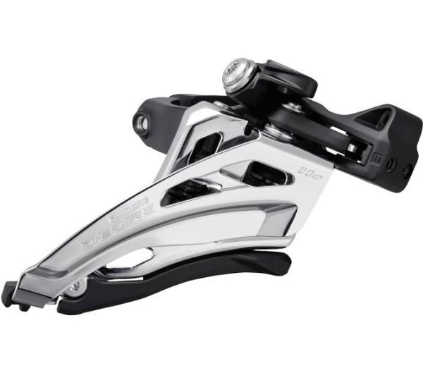 SHIMANO Umwerfer DEORE FD-M5100 2-fach MTB Schelle mittig Front-Pull