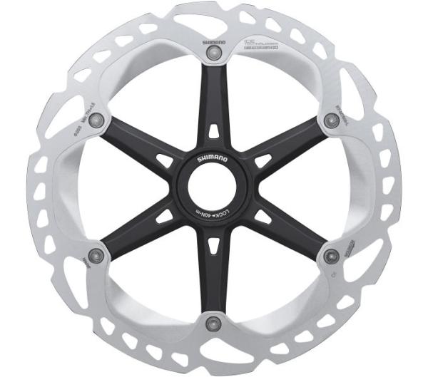 SHIMANO Bremsscheibe RT-MT800 mit Magnet-Verschlussring f&uuml;r EW-SS302 203 mm