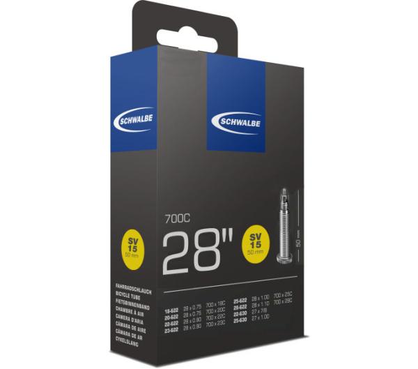 Schwalbe SCHWALBE SCHLAUCH SV15 18/28-622/630 50mm