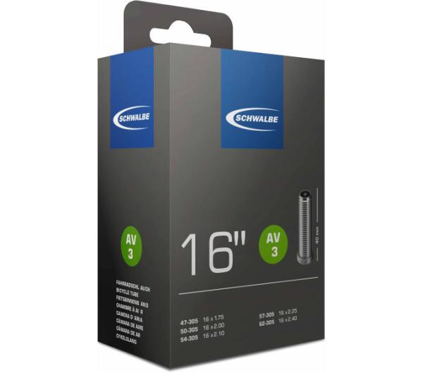 Schwalbe SCHWALBE SCHLAUCH AV3 47/62-305 40mm
