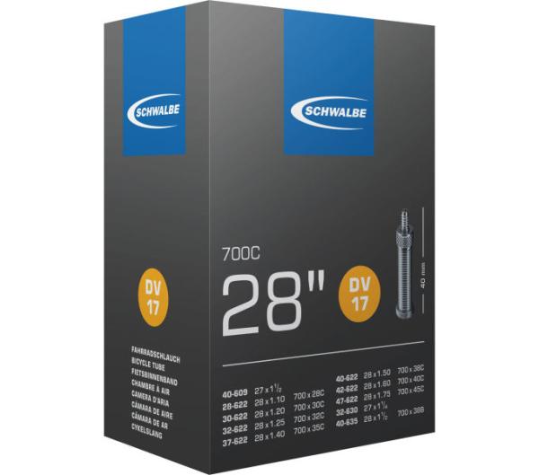 Schwalbe SCHWALBE SCHLAUCH DV17 28/47-622/635 40mm
