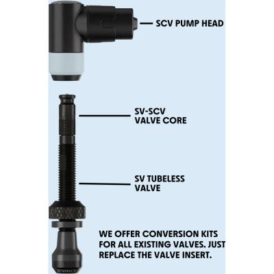 Schwalbe TUBELESS CLIK VALVE SCV 40mm (2er Set) Produktbild 2