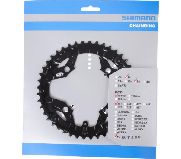 SHIMANO Kettenblatt FC-MT300 44 Z&auml;hne f&uuml;r KSR
