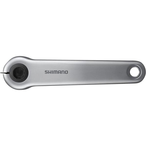 SHIMANO Kurbelarm SHIMANO E-BIKE SYSTEMS FC-E6100 links 170 mm Silber