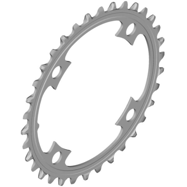 SHIMANO Kettenblatt SHIMANO E-BIKE SYSTEMS SM-CRE70-B 38Z