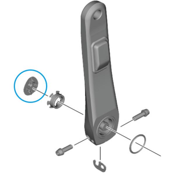 SHIMANO Abdeckkappe FC-R8100-P