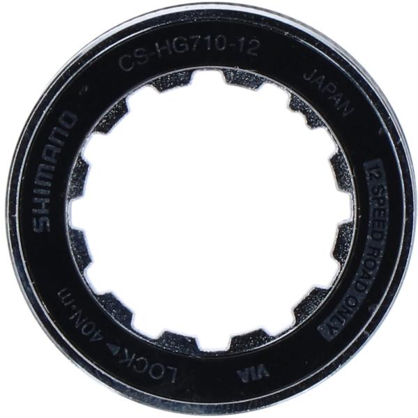 SHIMANO Verschlussring mit Unterlegscheibe CS-HG710-12