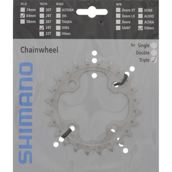 SHIMANO Kettenblatt FC-T551 24 Z&auml;hne (AE)