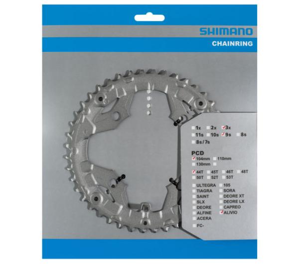 SHIMANO Kettenblatt ALIVIO FC-T4060 44 Z&auml;hne