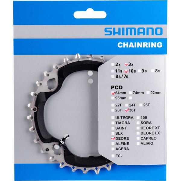 SHIMANO Kettenblatt DEORE FC-M6000-3 30 Z&auml;hne